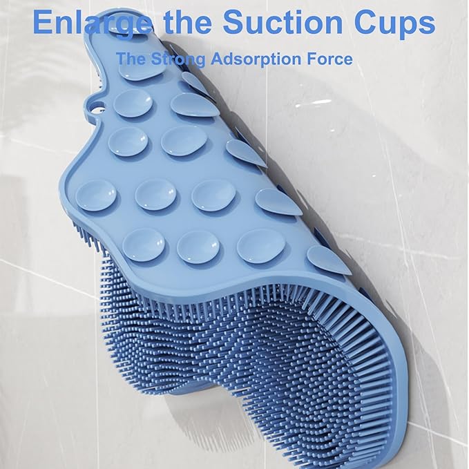 Shower Foot Scrubber, Shower Foot and Back Scrubber - Image 3