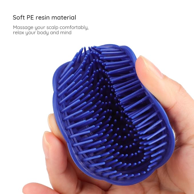 Segbeauty Palm Brush Hair, Hair Brushes Men Beard Comb, Shampoo Deep Cleaning - Image 6