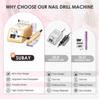 Subway Professional Nail Drill Machine - Image 5
