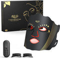 Red Light Therapy for Face, LED Face Mask Light Therapy, Rechargeable Red Light by AIUO