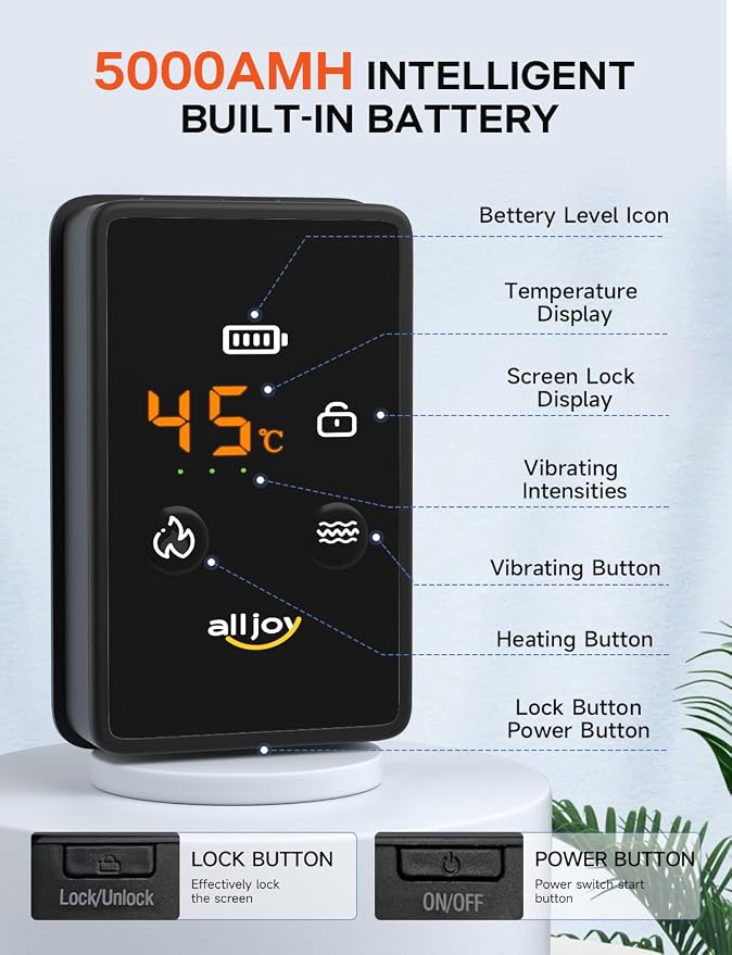 ALLJOY 67" Cordless Heating Pad - Image 4