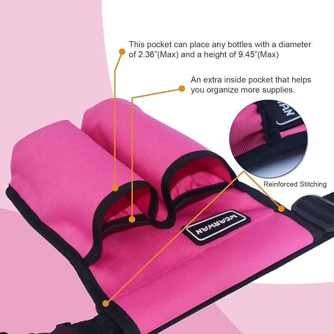 Massage Oil Holster, Adjustable and Durable Massage Holster, Bag only, Bottle - Image 2