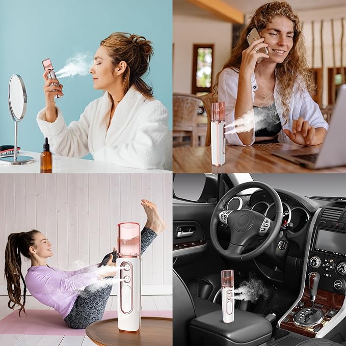 withthesun Nano Facial Mister, Cool Mist Face Steamer - Image 3