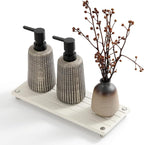 Razborci Instant Dry Sink Caddy Kitchen Sink Organizer, Quick Drying Stone Tray - Image 2