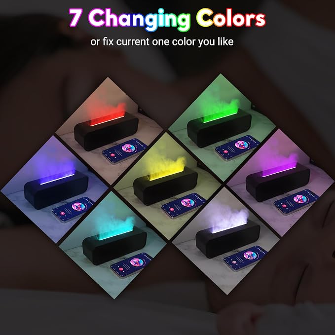 Essential Oil Diffuser, Flame Oil Diffuser - Image 3