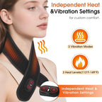 Cordless Neck Massager with Heat, Neck Heating Pad - Image 3