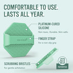 Sud Scrub® Antimicrobial Silicone Face Scrubber, 1 Pack, Gentle Face Exfoliator - Image 4