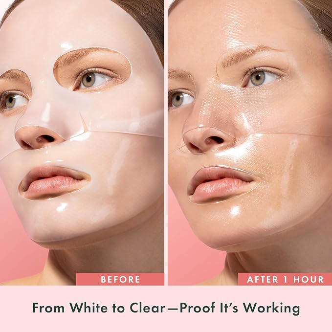 Rael Face Mask – Deep Hydration & Moisturizing Sheet Masks, Daily Skincare - Image 5