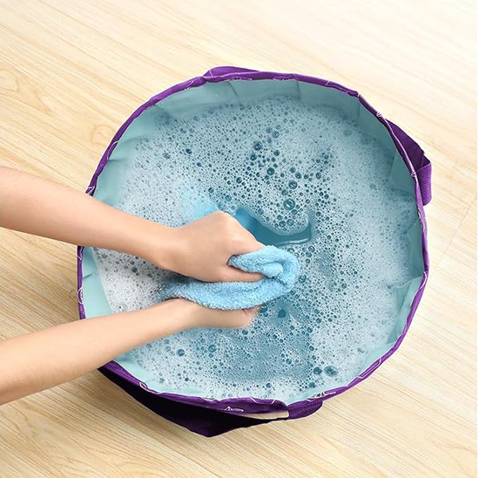 Collapsible Bucket for Soaking Feet, Foot Soaking Bath Basin Portable, Foot Spa - Image 5