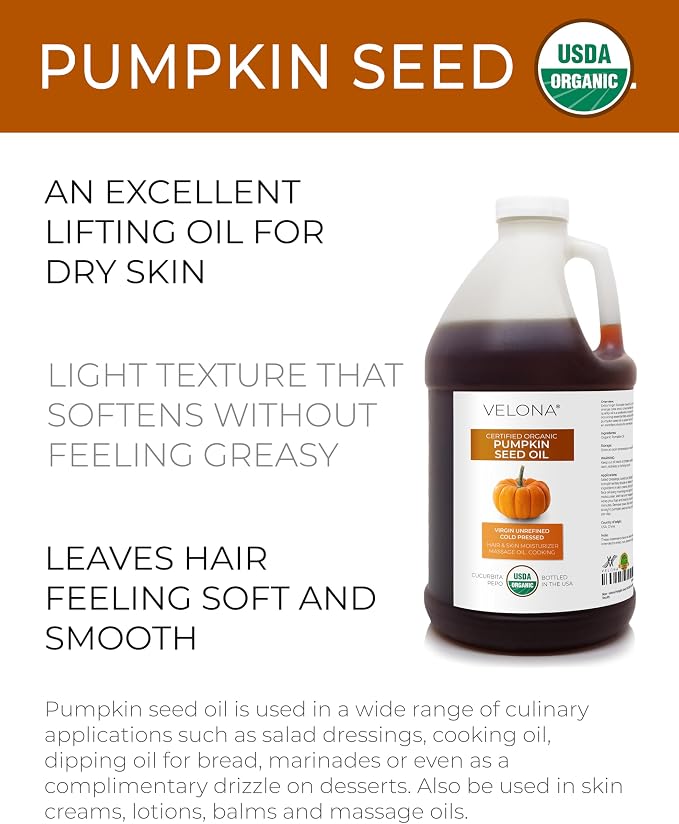velona Pumpkin Seed Oil USDA Certified Organic - Image 2