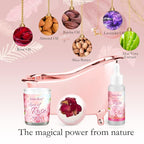Mothers Day Gifts for Women, Bath Kit Rose Bath and Body Gift, Facial Skin Care - Image 7