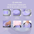 BUMPLYBEE Paraffin Wax for Hand and Feet, 10 Pack Lavender Paraffin Wax Refills - Image 7