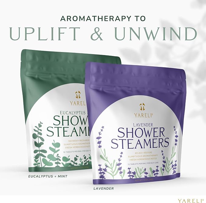 Yareli Eucalyptus Mint Shower Steamers Aromatherapy – Potent Essential Oils - Image 9