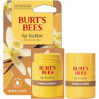 Burt's Bees Vanilla Honey Lip Butter, Repairs Dry Lips, 24 Hour Hydration - Image 12