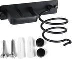 YUET Hair Dryer Holder Hairdryer Station Wall Mounted Shelf Bracket by YUETforlife