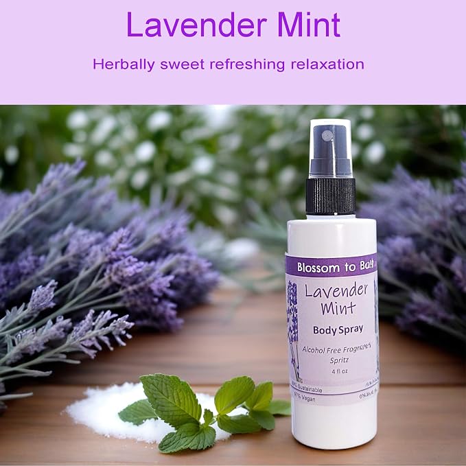 Blossom to Bath Lavender Mint Body Spray - Image 2