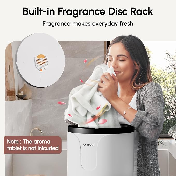 USHOWER Towel Warmers for Bathroom, 20L Large Towel Warmer Bucket for Spa & - Image 9