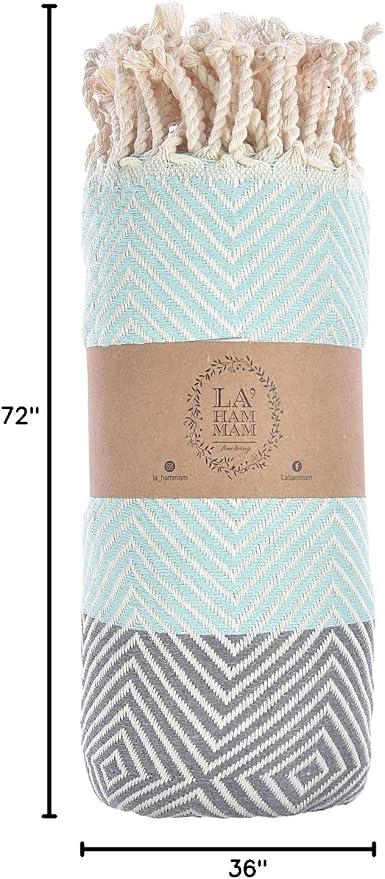 Personalized Embroidered Beach Towel | Throw Blanket, Easy Carry, Sand Free - Image 10