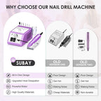 Subay Professional Finger Toe Nail Care Electric Nail Drill Machine Manicure - Image 5