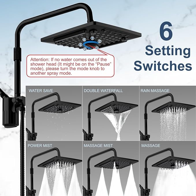 ELLO&ALLO Filtered Rain Shower Head - Image 5