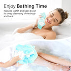 Yiclick 2PCS Exfoliating Washcloth Towel - Image 4