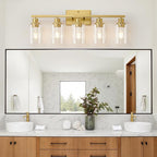 MOKATNG 5-Light Bathroom Light Fixtures, Vanity Light - Image 5