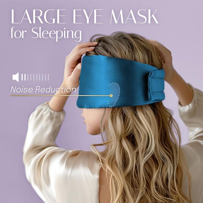 Silk Sleep Mask Soft Pressureless: 100% Mulberry Silk - Image 5