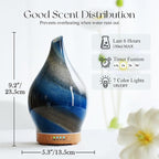 Porseme 150ml Essential Oil Diffuser Glass Color Changing Aroma Air Diffusers - Image 3
