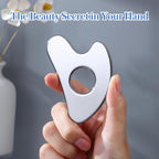 rosenice Gua Sha Facial Tool for Face Skincare Stainless Steel Gua Sha Board - Image 5