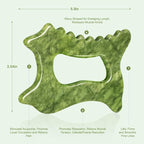 6-in-1 Jade Stone Body Gua Sha Facial Tools - Image 2