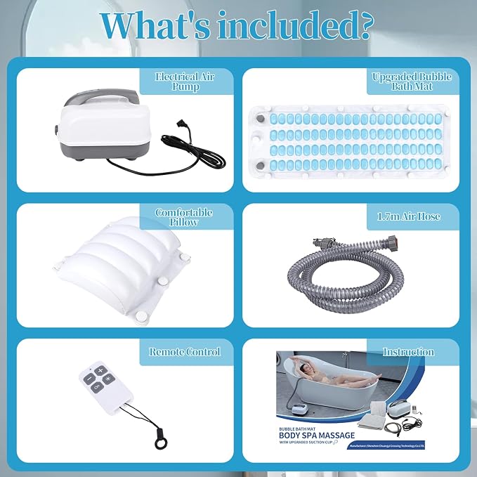 Crossing King Portable Spa Bubble Bath Massager - Image 8