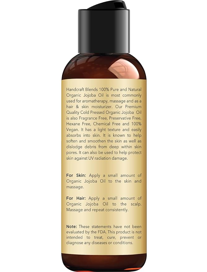 Handcraft Blends USDA Organic Jojoba Oil - Image 2