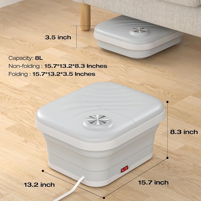 Collapasible Foot Spa Bath Massager - Image 3