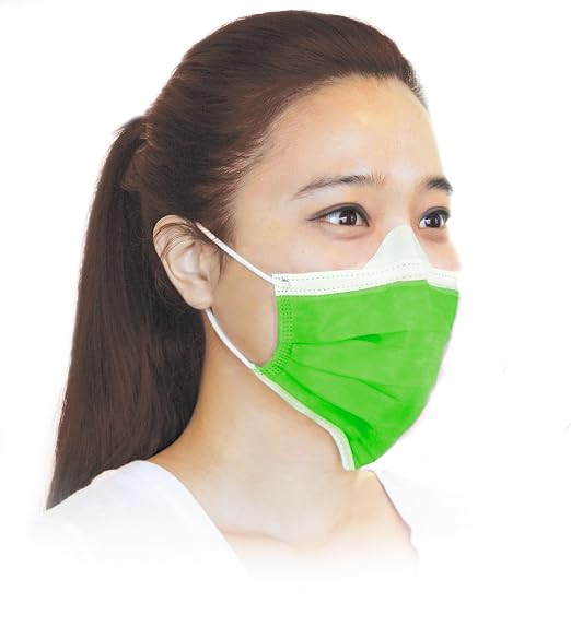 BeeSure Vibe Face Masks, Dazzling Green - Image 3