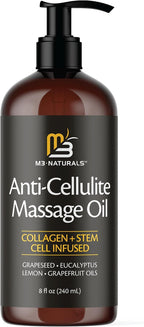 Firming Body Massage Oil with Collagen & Stem Cell – Helps Smooth the by M3Naturals