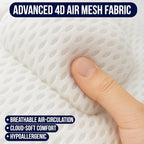 Luxury Bath Pillow for Tub – 4D Air Mesh Cushions - Image 7