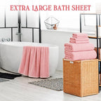 Peryiter Oversized Bath Towels Set of 6 - Image 3