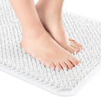 OTHWAY Non Slip Grassy Bathtub Mat : 25.6X13.4 Inches Sturdy But Soft Bath by OTHWAY
