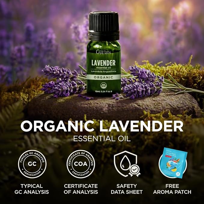 Gya Labs USDA Certified Organic Lavender Essential Oil - Image 8