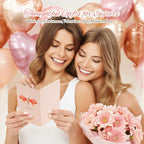 Mothers Day Gifts for Sister: Eletorot Unique Pink Spa Relaxation Baskets Set - Image 4