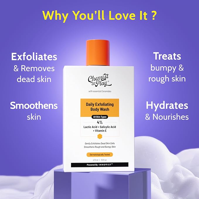 Chemist At Play Body Wash Exfoliating - Image 3