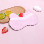 PERFECTSIGHT Sleep Eye Masks, Cute Plush Sleep Eye Cover Lightweight Adjustable - Image 6
