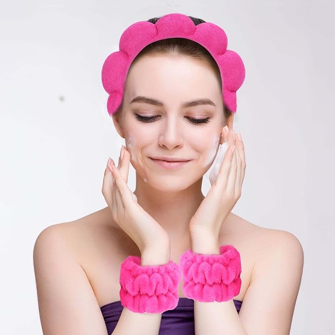 Beleki Spa Headband & Wristband Set - Image 4