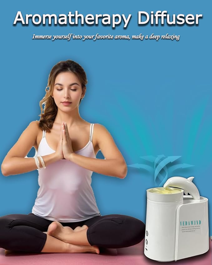 Essential Oil Diffuser | HDPE Tech Dry-Fan Aroma Diffusion - Image 8