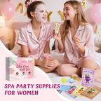 80PCS Spa Party Supplies for Girls, Include Facial Masks, Lip Balm, Hand Cream - Image 5