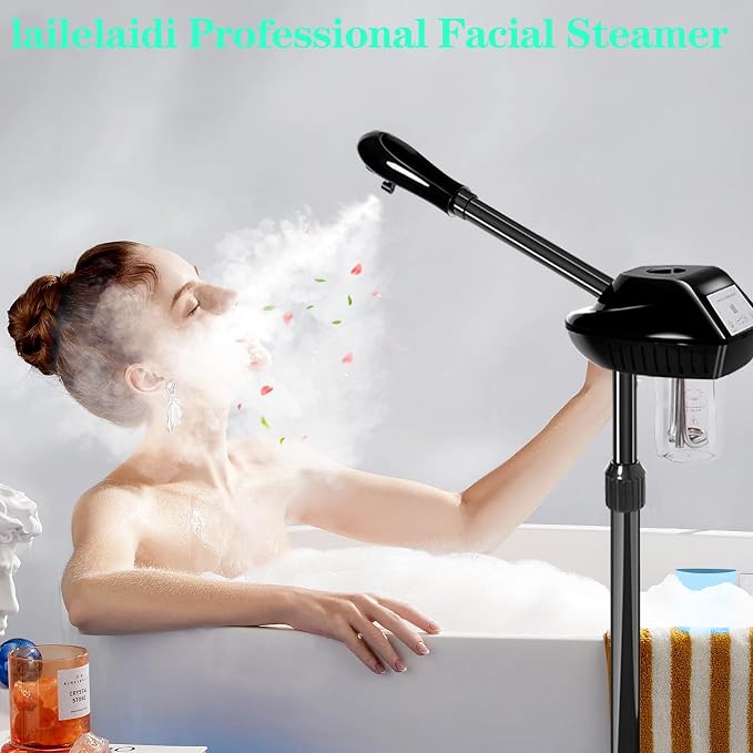 Facial Steamer on Wheels, Face Steamer - Image 3