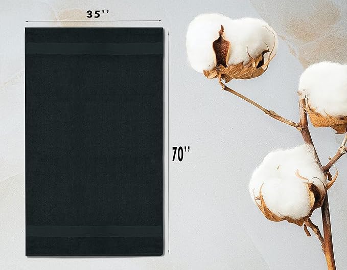Softolle 100% Cotton Luxury Bath Sheets - Image 5
