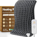 Christmas Gifts Heating Pad for Back, Shoulder Pain & Cramps Relief, Electric by Glamigee