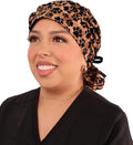 Sparkling EARTH Banded Bouffant Surgical Scrub Ponytail Working Caps and by SparklingEARTH