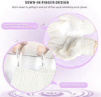 Evridwear Shower Exfoliating Mitts, Deep Cleanse Bathing Scrub Gloves Self Tan - Image 4